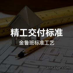 精工交付标准，金鲁班标准工艺